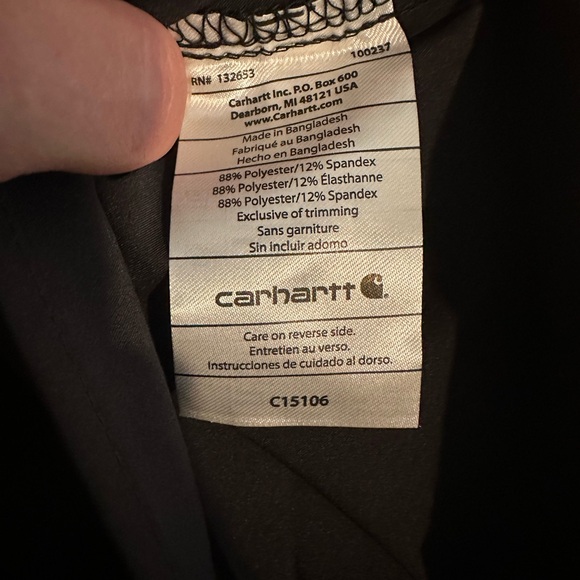 Force flex black L men’s scrub top - Picture 5 of 5